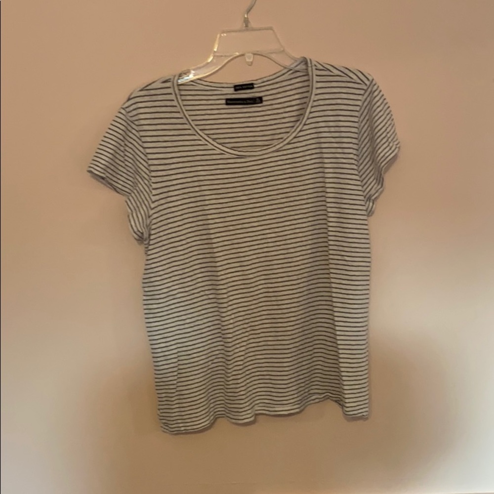 striped abercrombie and fitch comfy tee